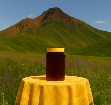 عسل گون و آویشن